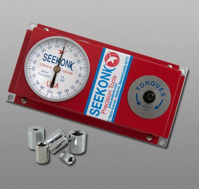 Seekonk TA-100 Inch Pound Torque Analyzer 1/4" sq. dr. 0-100 in. lbs.