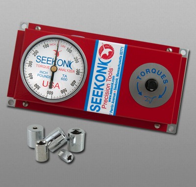 Seekonk TA-600 Inch Pound Torque Analyzer 3/8" sq. dr. 0-600 in. lbs.