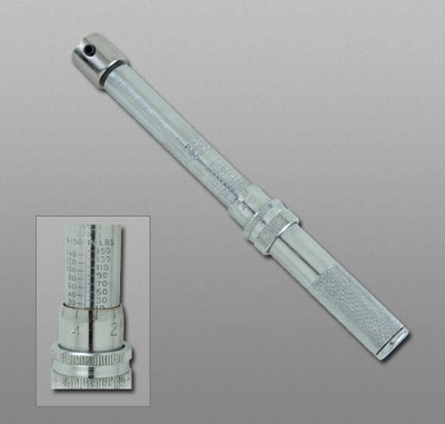 Seekonk SMH-150 Adjustable Click Type Torque Wrench 30-150 in. lbs