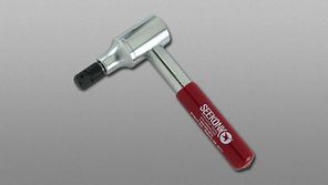 Seekonk LT-R L Handle Pre-Set Slip Type Torque Wrench 3/8" Dr. 30-100 in. lbs.